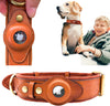 Original Airtag Case Leather Dog